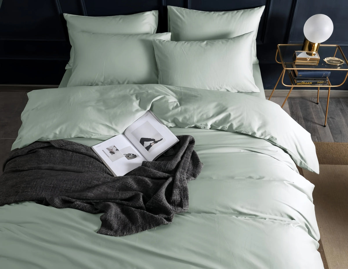 Pink Doona Cover Set | Cotton Sateen | Queen size and King Size with matching Pillow Case