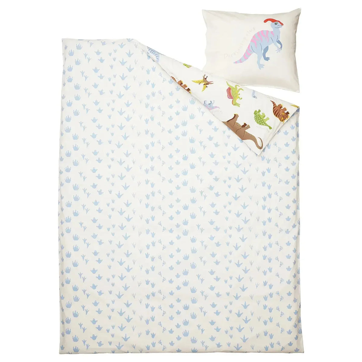 Kids Dinosaur Doona Cover Set | Cotton | Single size with a matching Pillow Case