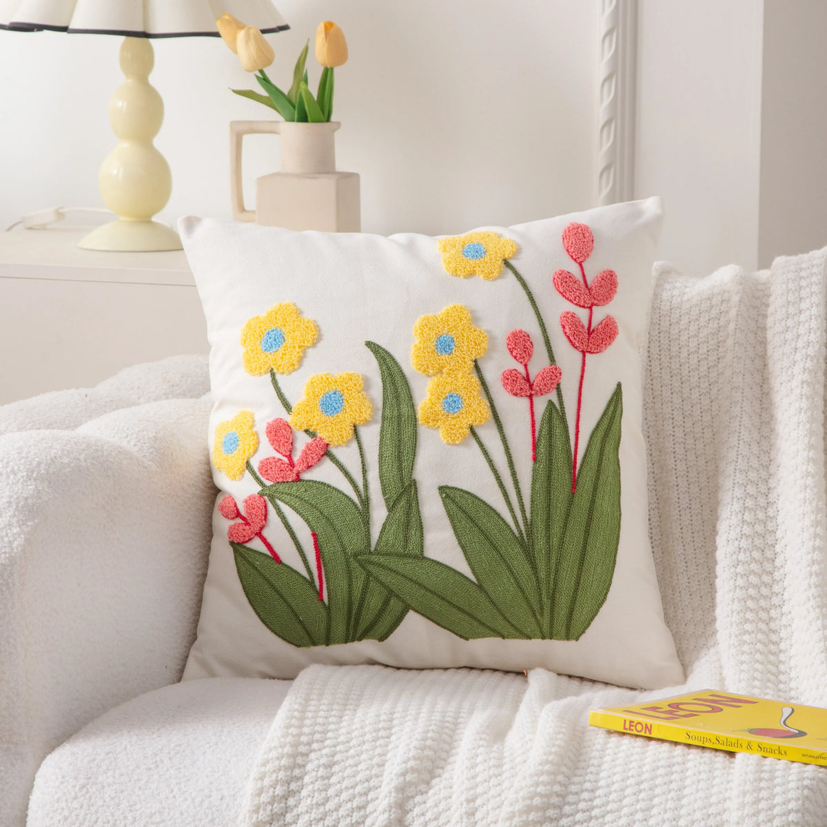 Playful Wildflowers Cushion Covers 'n' Cuddles