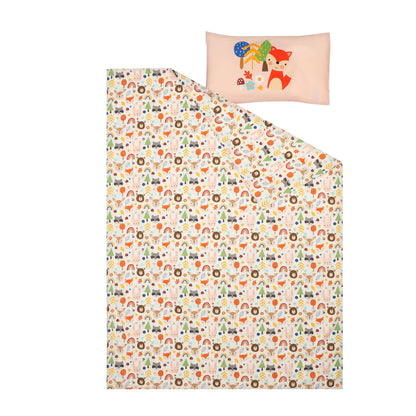 Kids Animal Doona Cover Set | Cotton | Single size with a matching Pillow Case