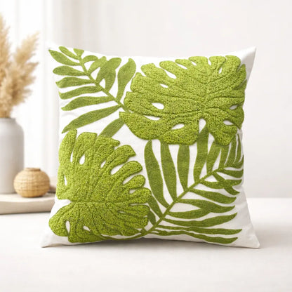 Tropical Leaf Cushion Covers 'n' Cuddles