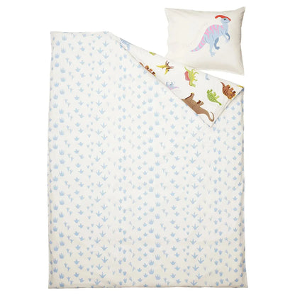 Kids Dinosaur Doona Cover Set | Cotton | Single size with a matching Pillow Case