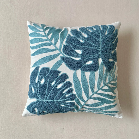 Tropical Leaf Cushion Covers 'n' Cuddles