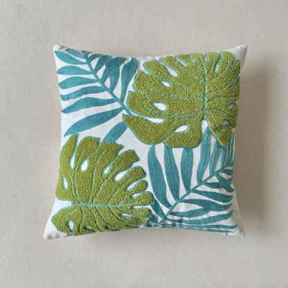 Tropical Leaf Cushion Covers 'n' Cuddles